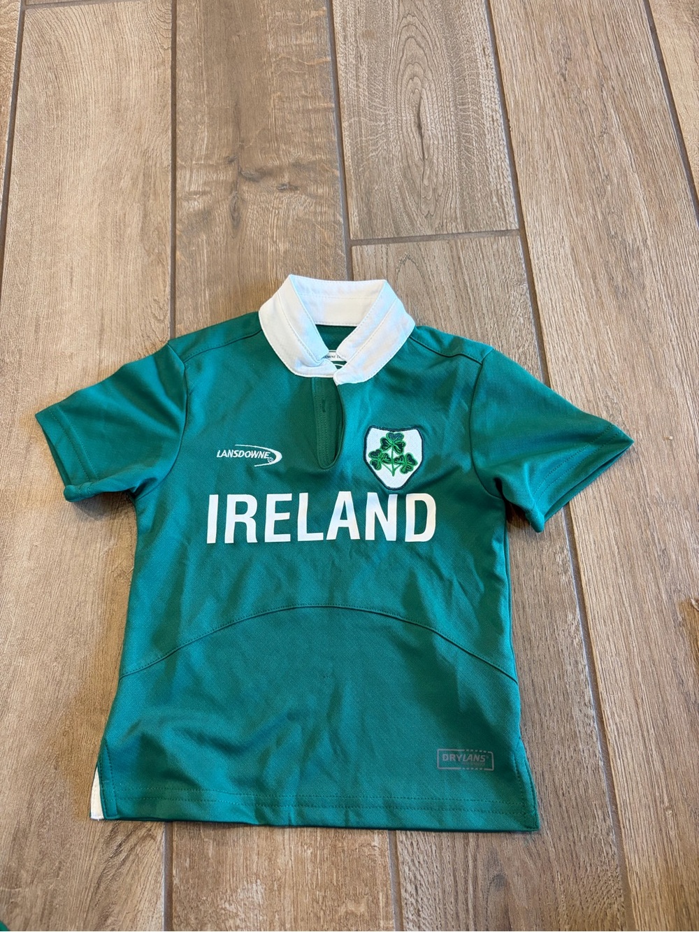 Lansdowne Ireland performance rugby shirt Soccer Jersey 6/12 month